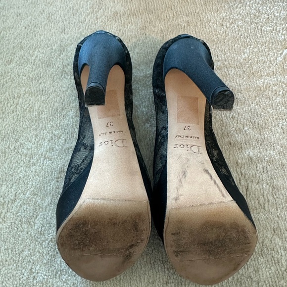 Christian Dior Lace Heels - Picture 3 of 3